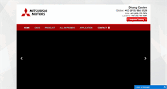 Desktop Screenshot of mitsubishicarsphilippines.com